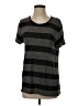 IRO Stripes Gray Short Sleeve T-Shirt Size Sm (1) - photo 1