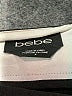 Bebe 100% Polyester Color Block Black Athletic Shorts Size 6 - photo 3
