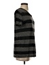 IRO Stripes Gray Short Sleeve T-Shirt Size Sm (1) - photo 4