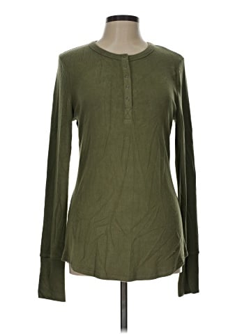 Doe & Rae Long Sleeve Henley (view 1)