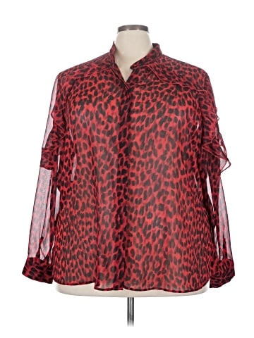 Rachel Roy Long Sleeve Blouse (view 1)