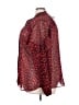 Rachel Roy Collection 100% Polyester Animal Print Red Long Sleeve Blouse Size 24 - photo 5