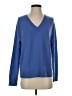 Gap Solid Blue Wool Sweater Size S - photo 1