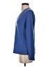 Gap Solid Blue Wool Sweater Size S - photo 5
