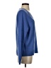 Gap Solid Blue Wool Sweater Size S - photo 4