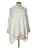 Ann Taylor LOFT Silver Poncho Size L - photo 1