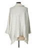 Ann Taylor LOFT Silver Poncho Size L - photo 2