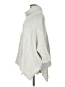 Ann Taylor LOFT Silver Poncho Size L - photo 5