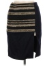 Prabal Gurung Stripes Black Casual Skirt Size M (estimated) - photo 1