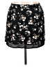 Assorted Brands 100% Rayon Floral Black Casual Skirt Size XL - photo 1