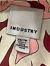 Industry 100% Polyester Floral Burgundy 3/4 Sleeve Blouse Size XS - photo 7