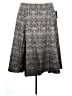 Lela Rose Paisley Silver Formal Skirt Size 28 - photo 1