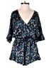 Victoria's Secret Floral Blue Romper Size XS - photo 1