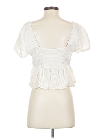 American Eagle Outfitters Short Sleeve Blouse (view 2)