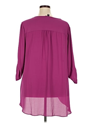 Alfani 3/4 Sleeve Blouse (view 2)