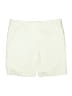 J. McLaughlin Solid Ivory Shorts Size 14 - photo 1