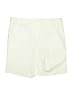 J. McLaughlin Solid Ivory Shorts Size 14 - photo 2