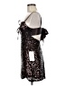 Crystal Doll Stars Brown Black Cocktail Dress Size M - photo 5