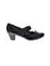 Life Stride 100% Leather Black Heels Size 8 - photo 1