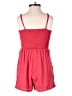 Japna 100% Polyester Solid Red Romper Size XS - photo 2