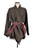 Zara Brown Coat Size M - photo 1