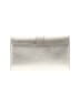 Halogen 100% Leather Silver Leather Wallet One size - photo 2