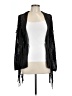 Volcom Black Cardigan Size 10 - photo 1