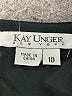 Kay Unger 100% Polyester Black Formal Skirt Size 10 - photo 4
