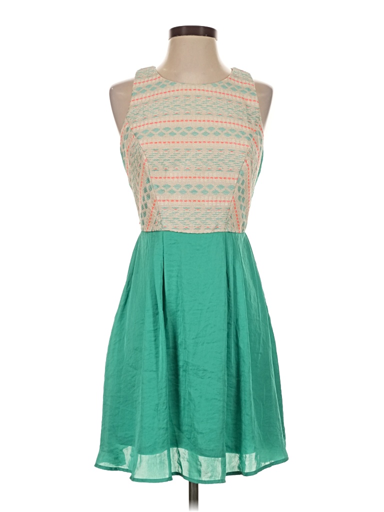 Pre-owned Teeze Me Casual Dress In Teal