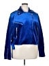 Akira Metallic Blue Jacket Size 2X - photo 1