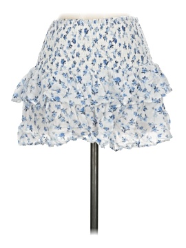 Olivaceous Casual Skirt