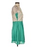 Teeze Me Argyle Teal Casual Dress Size 5 - photo 4