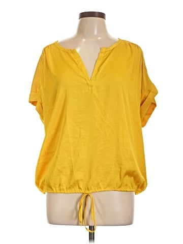 Vivienne Vivienne Tam Short Sleeve Blouse (view 1)