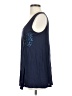 Express Blue Sleeveless T-Shirt Size S - photo 5