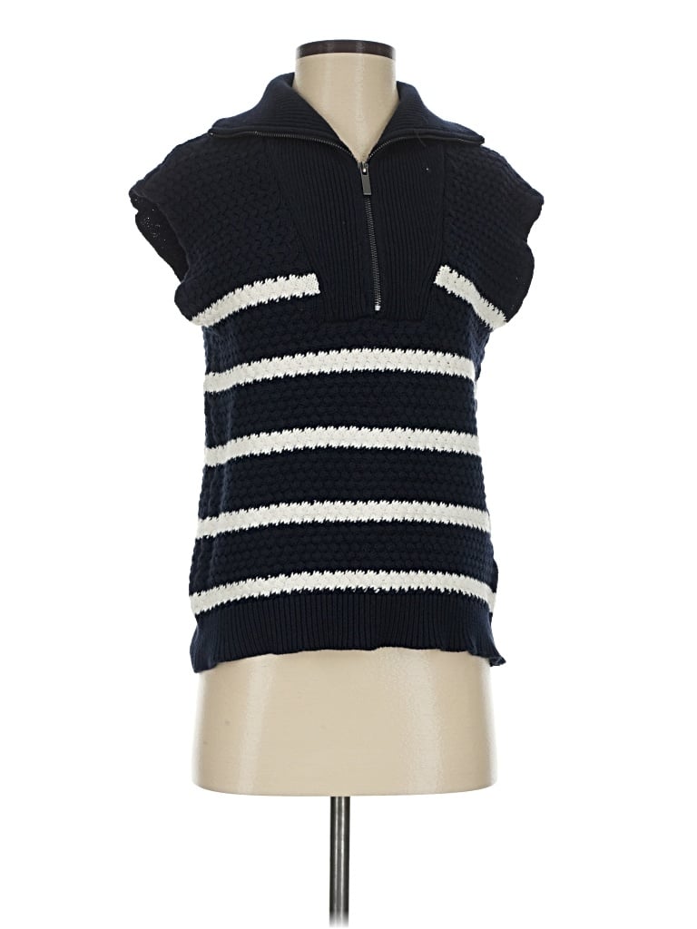 Pre-owned John & Jenn Sweater Vest In Blue