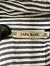 Zara Basic Stripes Silver Long Sleeve Button-Down Shirt Size M - photo 7