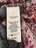 DKNY Jeans 100% Polyester Burgundy Long Sleeve Blouse Size S - photo 8