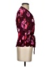 Express 100% Rayon Burgundy Kimono Size XS - photo 4