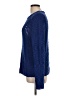 Line & Dot 100% Acrylic Blue Pullover Sweater Size L - photo 5