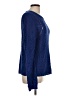 Line & Dot 100% Acrylic Blue Pullover Sweater Size L - photo 4