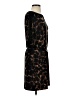 Tahari Animal Print Brown Cocktail Dress Size S - photo 4