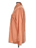 Bianca Solid Orange Long Sleeve Button-Down Shirt Size L - photo 5