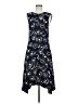 Theory 100% Silk Paisley Blue Casual Dress Size 6 - photo 1