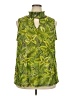 Ashley Stewart Green Sleeveless Blouse Size 18 Plus - photo 1