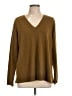Eileen Fisher 100% Wool Brown Long Sleeve Top Size L - photo 1