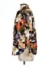 Chico's Floral Blue Long Sleeve Blouse Size Lg (2) - photo 5