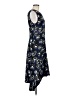 Theory 100% Silk Paisley Blue Casual Dress Size 6 - photo 4