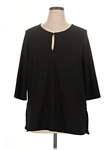 Signature Studio 3/4 Sleeve Blouse (view 1)