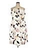 Torrid Print Ivory Casual Dress Size 3X Plus (3) - photo 1