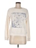 American Eagle Outfitters 100% Cotton Paisley Ivory Sweatshirt Size M - photo 1